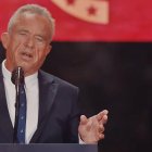 Robert F. Kennedy, hijo de Bob Kennedy (asesinado en 1968), en el acto de homenaje a Charlie Kirk del 21 de septiembre.