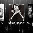 Earl Lloyd, Chuck Cooper y Nat Clifton fueron en 1950 los primeros jugadores negros de la NBA.