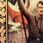 Propaganda nazi exaltando la figura de Hitler.