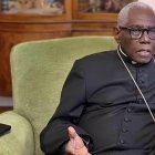 El cardenal Sarah, en una entrevista del 9 octubre de 2025 en Roma.