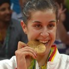 Un momento histórico: el 19 de agosto de 2016, Carolina Marín se convirtió en oro olímpico en bádminton en Río de Janeiro.