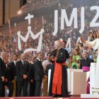 Benedicto XVI visitó tres veces España como Papa, la última para la JMJ de Madrid celebrada en 2011.