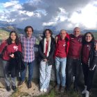 Un grupo de peregrinos del apostolado Lazos de Amor