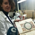 La sevillana Ángela Núñez Gaitán dirige el servicio de restauración de la Biblioteca Vaticana.