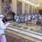 El Papa Francisco ha recibido a las participantes en el congreso de Viudas Consagradas