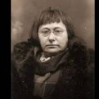 La pintora María Blanchard, en una de las pocas fotos que existen de ella