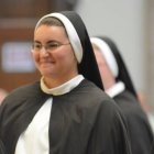 La hermana Mariam, junto con otras dos dominicas que profesaron los votos perpetuos el 26 de julio en Nashville.