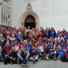 Miles de personas participan en los Cursillos de Cristiandad, como los participantes en esta Ultreya.