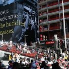 Una de las imagenes publicitarias de la campaña de He gets us, que saltó a la fama en la Super Bowl de este domingo 12 de febrero. La iniciativa se extenderá durante al menos tres años.