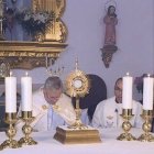 En los años 60, el sacerdote Martín Lucía, religioso de los Sagrados Corazones, sintió el deseo de promocionar la AEP, se exclaustró y el Papa San Pablo VI le dio autorización para promoverla en el mundo.