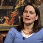 Carrie Grass es una de las impulsoras de la llamada Teología del Hogar, y una gran crítica de la ideología feminista como contraria al interés y la felicidad de las mujeres. Foto: captura EWTN.