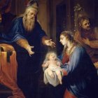 La Presentación de Jesús en el Templo, de Francisco Rizi / Museo Nacional del Prado