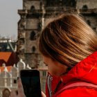 O aplicativo 'Horário de Missas' é particularmente útil para quem viaja. A imagem mostra a Igreja de Nossa Senhora de Týn em Praga, República Tcheca. Foto: Hanna Balan / Unsplash (detalhe).