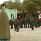 Las Fuerzas Armadas de Perú rinden homenaje a la Virgen peregrina del apostolado "El Perú necesita de Fátima".