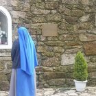 Lugar exacto donde el Niño Jesús se le apareció a Sor Lucia. Foto: Santuario de las Apariciones de Pontevedra.