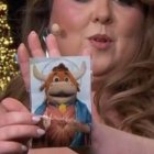 Al mostrar la "estampita", se apreciaba bien que se trataba de una representación burlesca del Sagrado Corazón de Jesús.