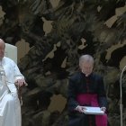 El Papa en la audiencia.