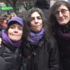 Feministas del 8 de marzo en Madrid.