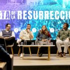 De izquierda a derecha en la foto: Rafa Almarcha (Siempre Así), Beret, Maca y Álex (Hakuna) y Javi Nieves.