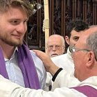 Ritos de elección de catecúmenos en la Cuaresma de 2025 en la catedral de Lieja, Bélgica