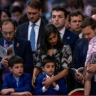 El vicepresidente de Estados Unidos, JD Vance, y su familia.
