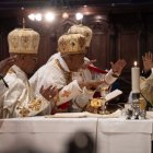 Liturgia en rito etíope, con jerarcas católicos de rito oriental de Etiopía y Eritrea, en el Vaticano