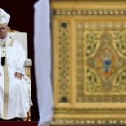 León XIV en su primera misa pontifica de Corpus ante San Juan de Letrán
