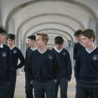 Alumnos de la Escolanía del Valle de los Caídos.