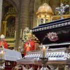 Las reliquias de los mártires de Jaén, en la ceremonia que presidió este 13 de diciembre el cardenal Marcello Semeraro, prefecto del Dicasterio para las Causas de los Santos.