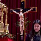 Liliana Sáenz habla en el funeral en Huelva por las víctimas de Adamuz, invocando la intercesión de la Virgen María