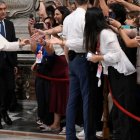 León XIV en el Jubileo de los Influencers en Roma en julio de 2025