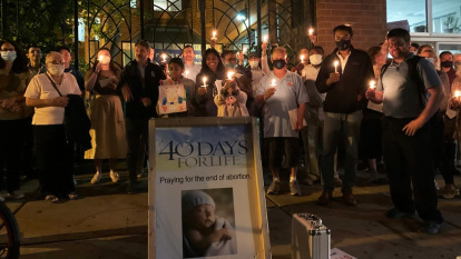 Voluntarios de 40 Días por la Vida.