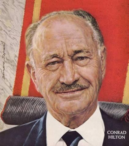 Conrad Hilton, fundador de la famosa cadena hotelera