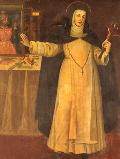 Vilana, mirándose al espejo y viendo en él a un demonio.