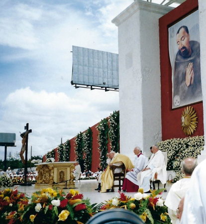 Canonizacion del Hermano Pedro de San José en Guatemala