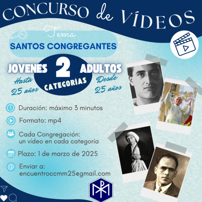 Cartel del concurso para informar a las distintas Congregaciones.
