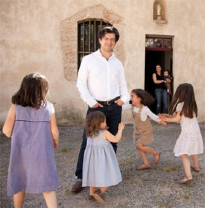 Fabrice Hadjadj es padre de seis hijos.