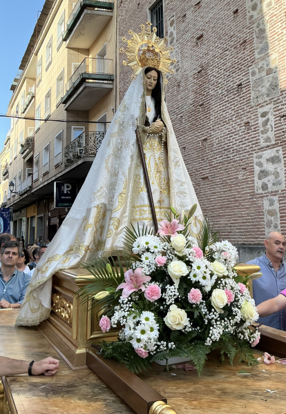La Virgen del Espino, patrona de Aldeanueva de Barbarroya (Toledo).