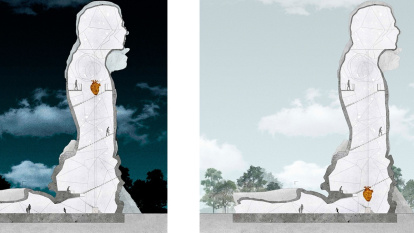 Descripción del interior del Sagrado Corazón de Boadilla, al que se podrá acceder y rezar en una experiencia inmersiva y sensorial de 