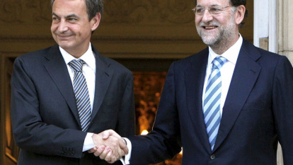 Zapatero y Rajoy en 2010, el socialista implantó una ley de aborto aún peor, y su sucesor del PP la mantuvo cuando llegó al poder