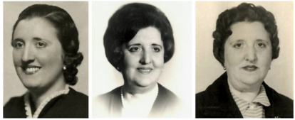 Josefina Pérez Mateos en fotografías del Colegio de Farmacéuticos, la primera al entrar en 1929