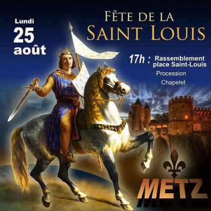 Procesión de San Luis en Metz