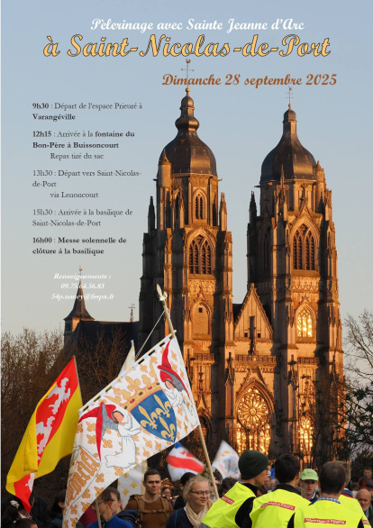 Peregrinación con Santa Juana de Arco