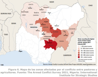 Ataques de milicias fulani en Nigeria; el Observatorio ORFA considera que son los ataques que el Gobierno menos combate y los más mortales
