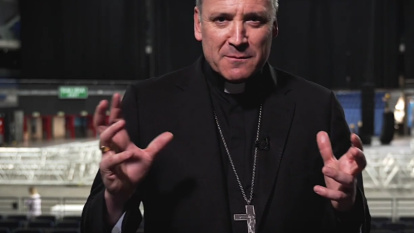 Antonio Prieto, obispo de Alcalá de Henares, es uno de los anfitriones del evento Llamados 2033 el 12 de enero en Movistar Arena