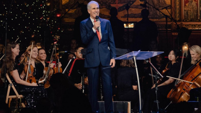 Nicky Gumbel, de Alpha, en una gala navideña de 2021