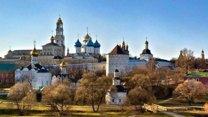 La Laura de San Sergio, cerca de Moscú, donde ser conservaría la reliquia de la mano derecha de San Esteban.