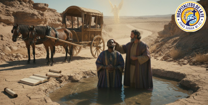 Encuentro en el desierto: Felipe y el etíope comparten el camino hacia la fe