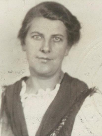 Maria von Trapp en 1948, ya finalizada la Segunda Guerra Mundial.