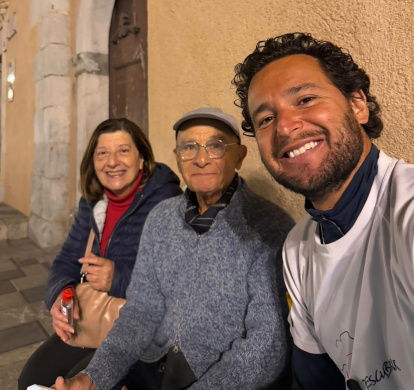 Taormina: naranjas y diálogo más allá de etiquetas. EN TikTok tuvieron más de 80.000 visualizaciones.